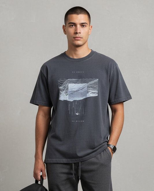 So Below Washed Cotton Unisex T