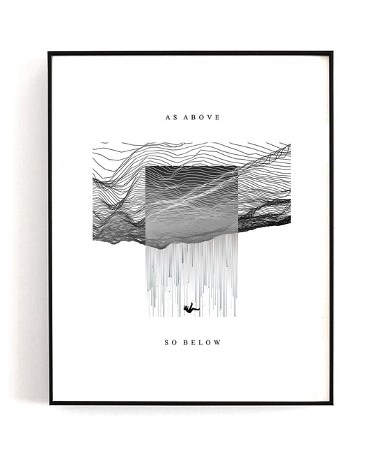 So Below 11X14" PRINT