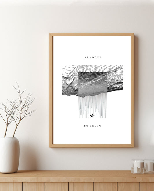 So Below 11X14" PRINT