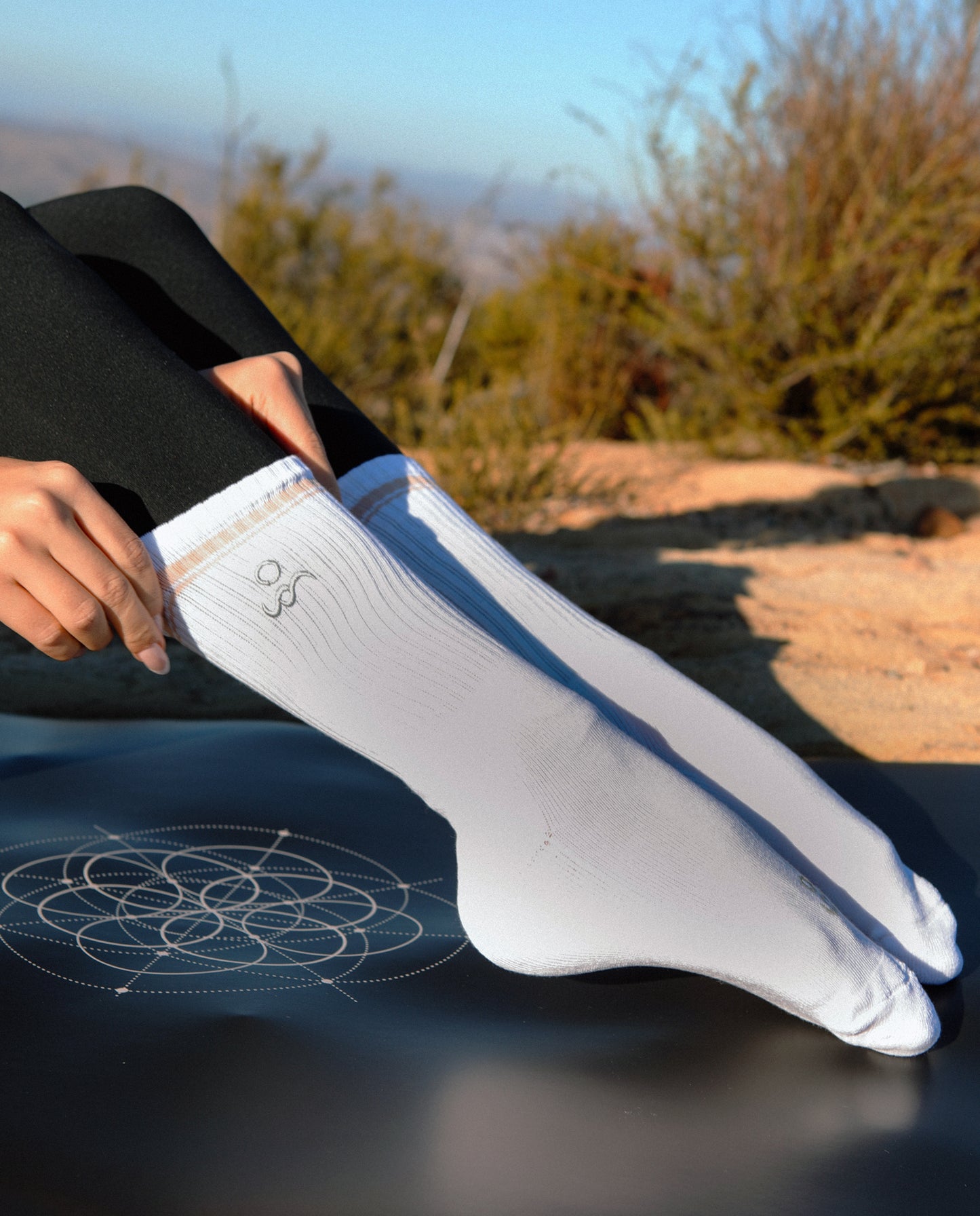 Crescent Logo Socks 2-Pack