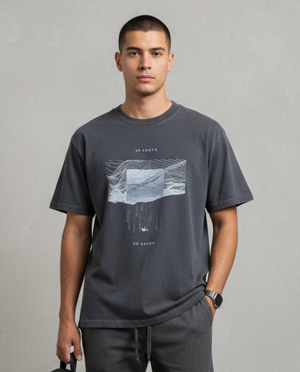 So Below Washed Cotton Unisex T