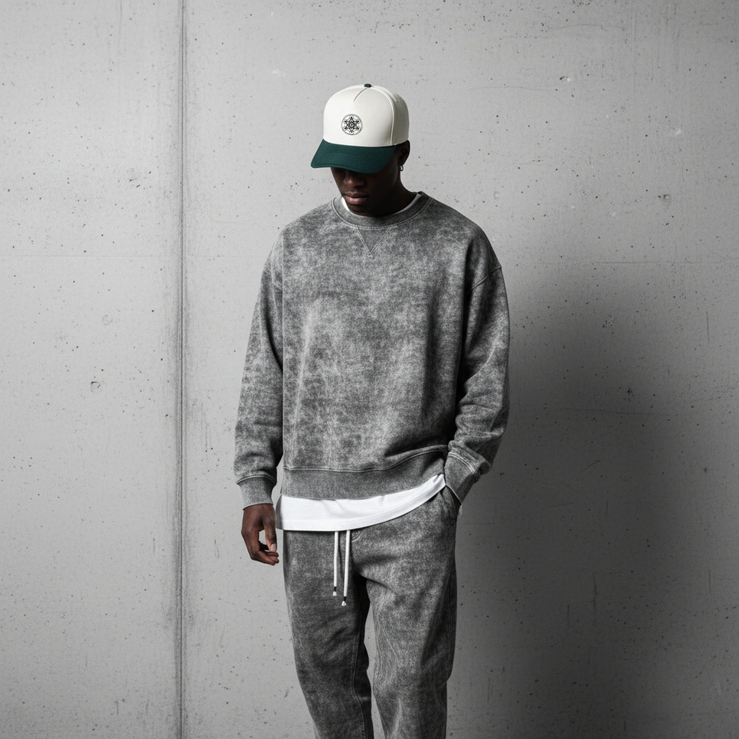 Metatron's Cube 2-Tone Snapback Hat