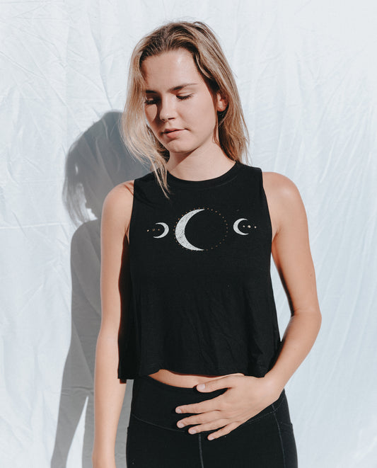 3 Moons Crop Tank