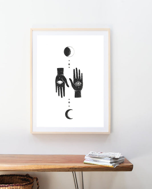 Day and Night 11X14" Print