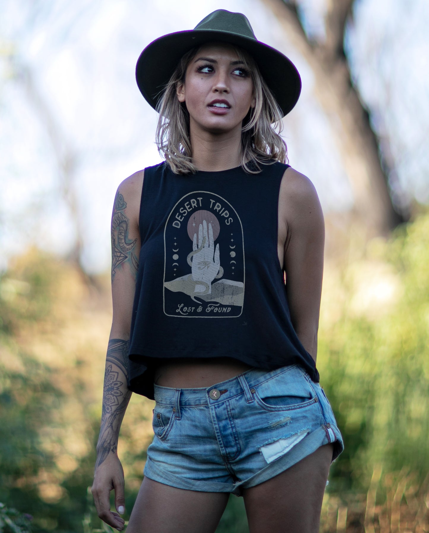 Desert Trips Crop Tank