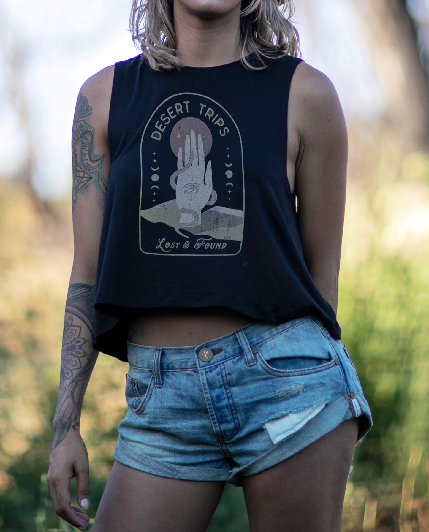 Desert Trips Crop Tank