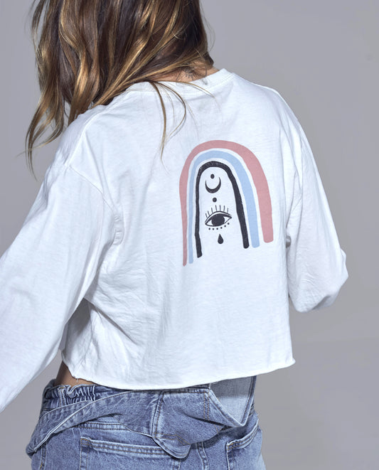 Grow Through Midcrop Thin Longsleeve