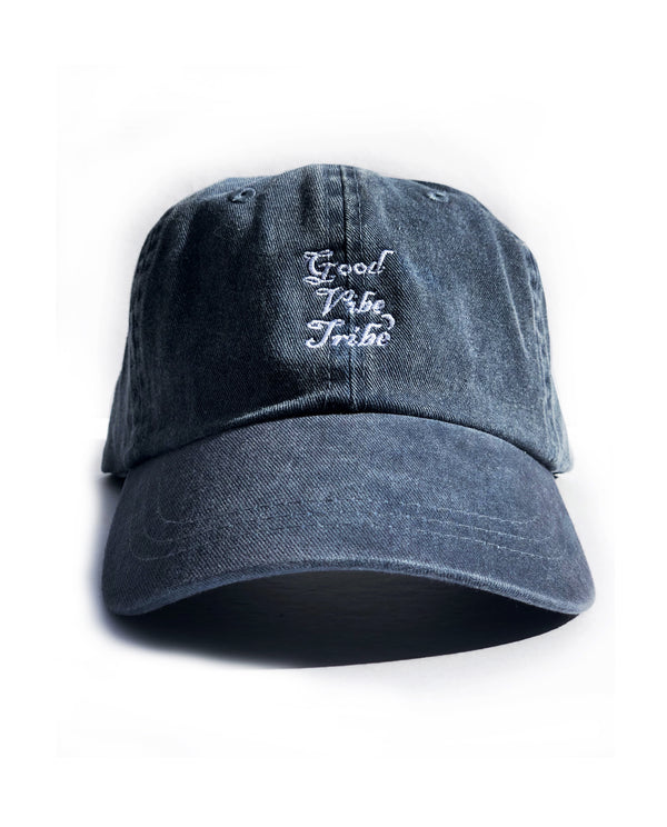 Good Vibe Tribe Relaxed Cap (Washed Navy)