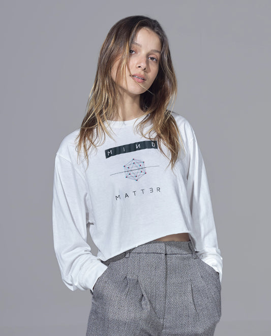 Mind Over Matter Midcrop Thin Longsleeve