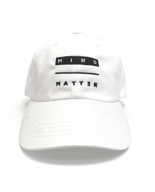Mind Over Matter Relaxed Hat White