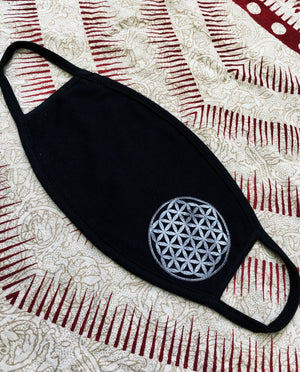 Flower of Life Cotton 2-Layer Mask