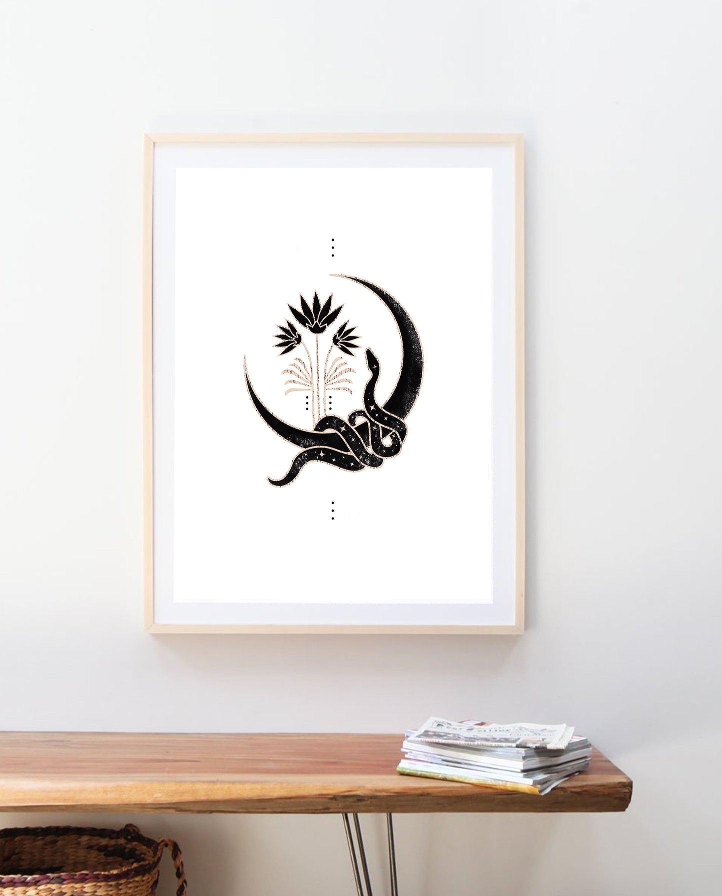 As Above Snake 11X14" Print