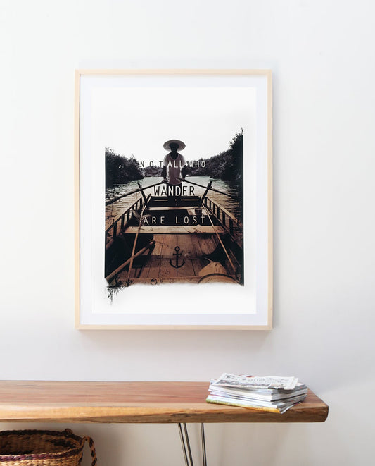 Wanderlust 11 X 14" Print